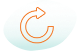 Icon of a circular arrow